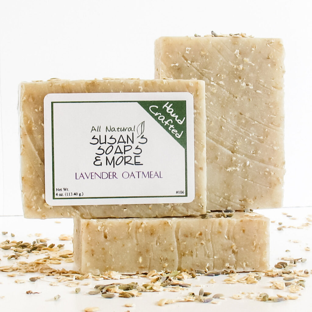 Lavender Oatmeal Handmade Natural Soap
