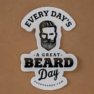 Every Day's A Great Beard Day Sticker